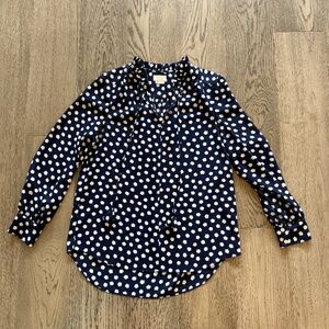 Kate Spade New York Cloud Dot Blouse